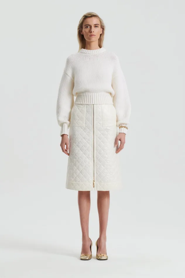 Women COCOON SWEATER CREAM Sweaters Scanlan Theodore