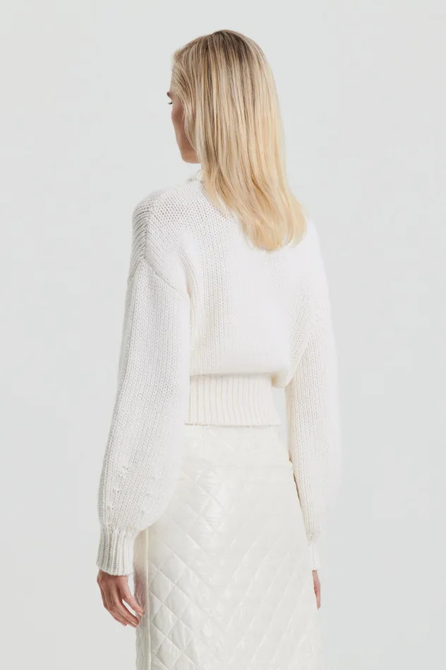 Women COCOON SWEATER CREAM Sweaters Scanlan Theodore Women COCOON SWEATER CREAM Sweaters Scanlan Theodore