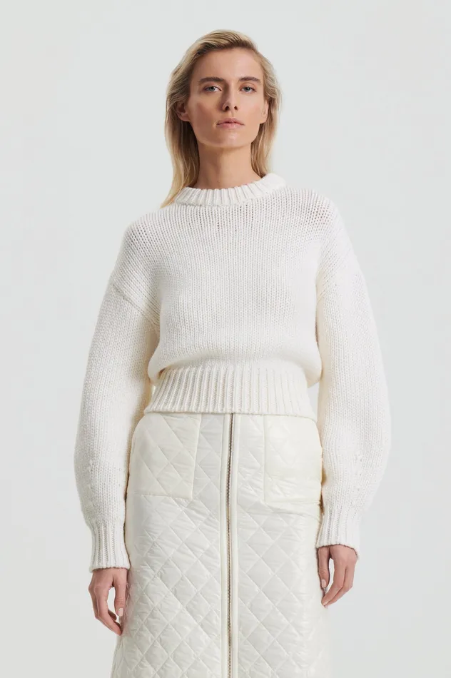 Women COCOON SWEATER CREAM Sweaters Scanlan Theodore Women COCOON SWEATER CREAM Sweaters Scanlan Theodore