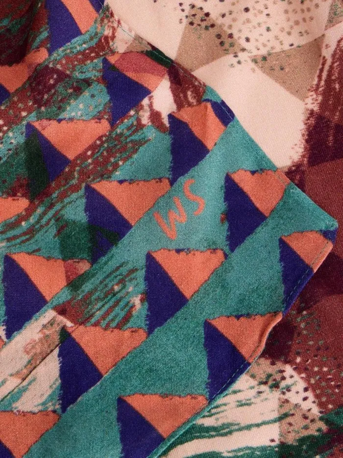 Women Collage Print Scarf Pink Multi White Stuff Scarves Women Collage Print Scarf Pink Multi White Stuff Scarves