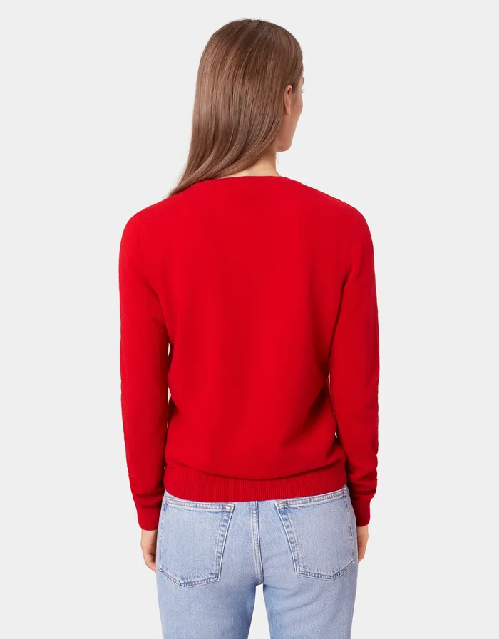 Women Colorfulstandard Women Light Merino Wool Crew 8211 Ocean Green Knit Sweaters