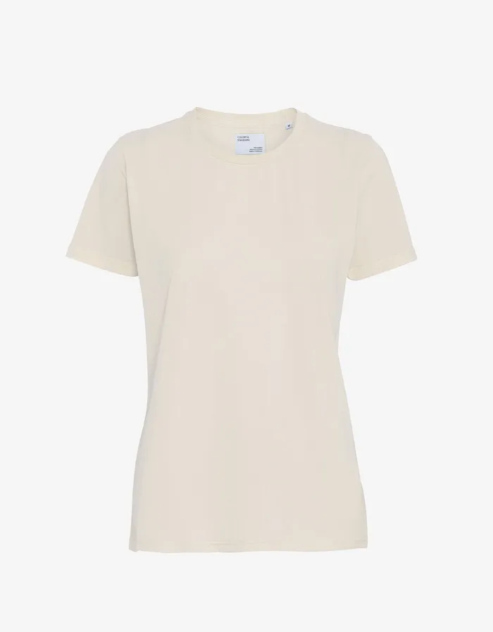 Women Colorfulstandard Women Light Organic Tee 8211 Ivory White TShirts