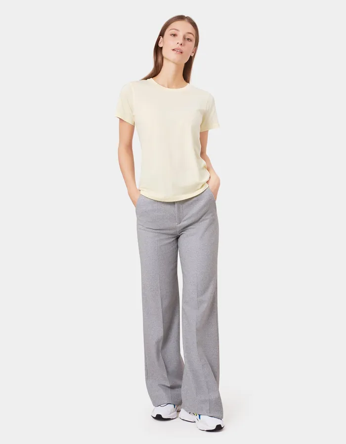 Women Colorfulstandard Women Light Organic Tee 8211 Ivory White TShirts