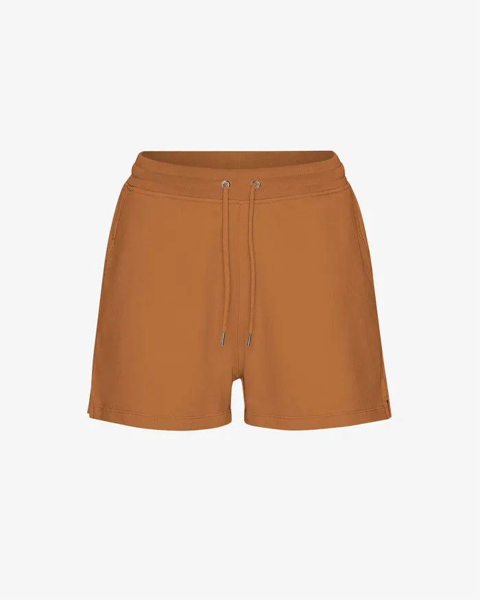 Women Colorfulstandard Women Organic Sweatshorts 8211 Ginger Brown Shorts