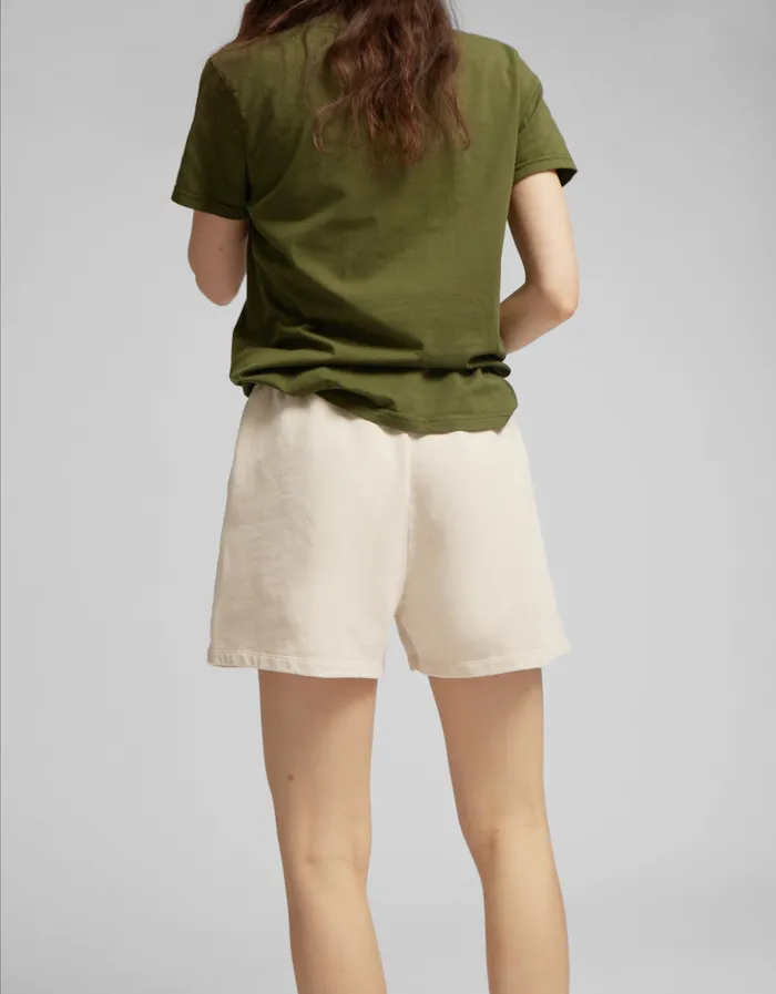 Women Colorfulstandard Women Organic Sweatshorts 8211 Soft Yellow Shorts
