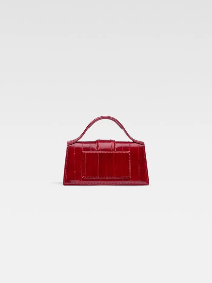 Women Crossbody and Handbags JACQUEMUS The Bambino Dark Red Women Crossbody and Handbags JACQUEMUS The Bambino Dark Red