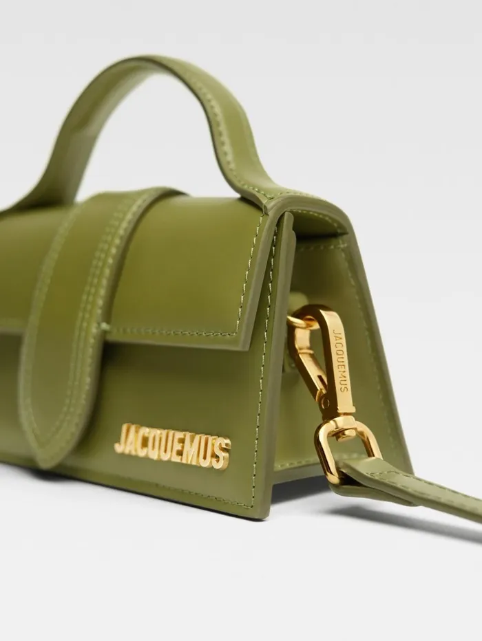 Women Crossbody and Handbags JACQUEMUS The Bambino Khaki Women Crossbody and Handbags JACQUEMUS The Bambino Khaki