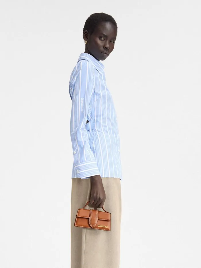 Women Crossbody and Handbags JACQUEMUS The Bambino Light Brown