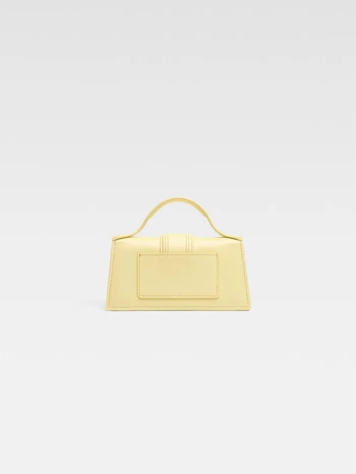 Women Crossbody and Handbags JACQUEMUS The Bambino Pale Yellow Women Crossbody and Handbags JACQUEMUS The Bambino Pale Yellow