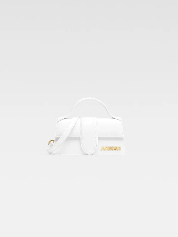 Women Crossbody and Handbags JACQUEMUS The Bambino White