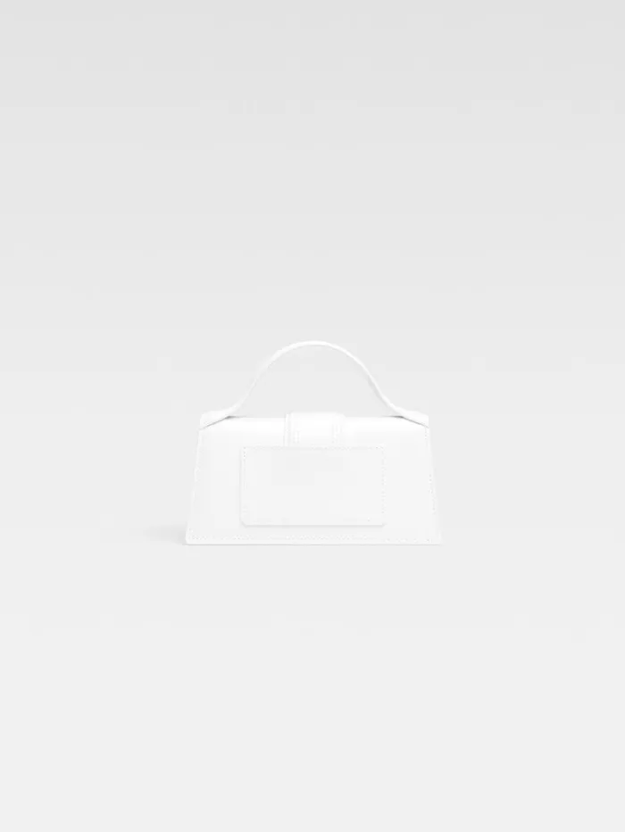 Women Crossbody and Handbags JACQUEMUS The Bambino White Women Crossbody and Handbags JACQUEMUS The Bambino White
