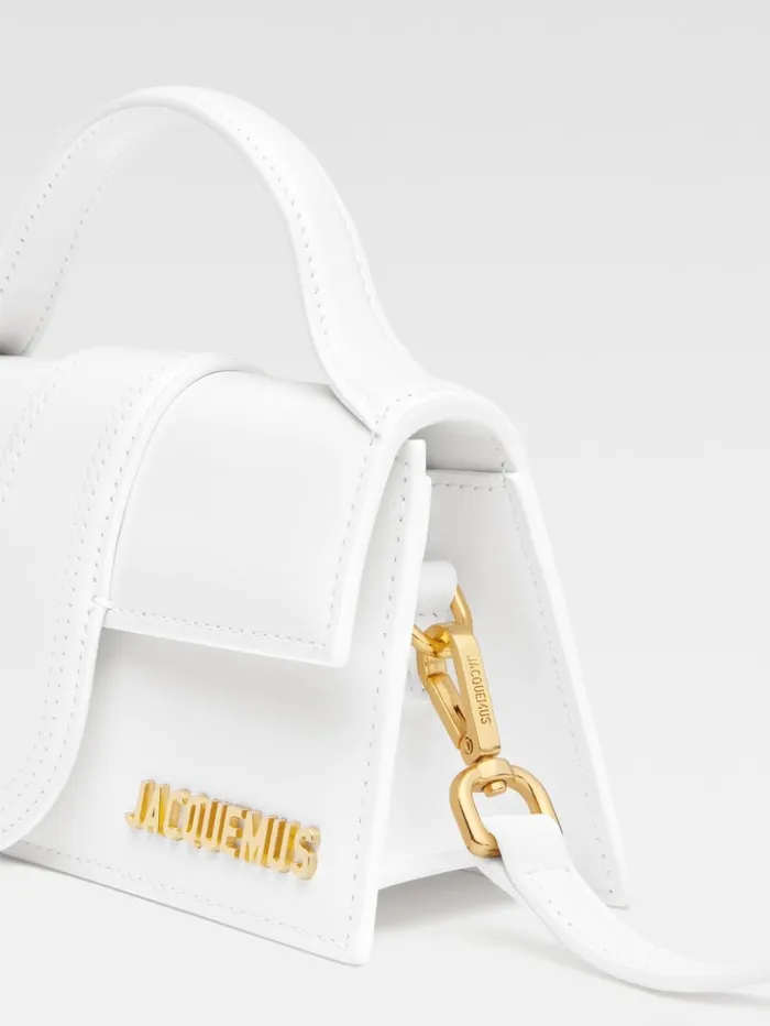 Women Crossbody and Handbags JACQUEMUS The Bambino White Women Crossbody and Handbags JACQUEMUS The Bambino White