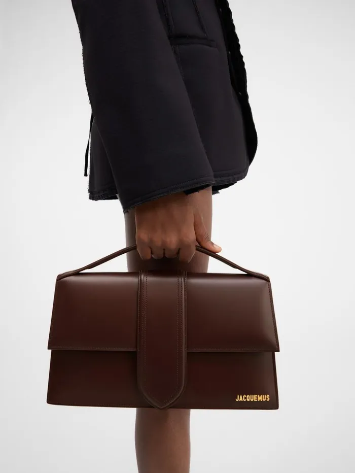Women Crossbody and Handbags JACQUEMUS The Bambinou Brown