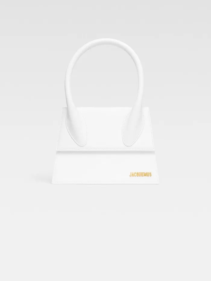 Women Crossbody and Handbags JACQUEMUS The Large Chiquito White