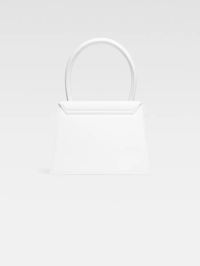 Women Crossbody and Handbags JACQUEMUS The Large Chiquito White Women Crossbody and Handbags JACQUEMUS The Large Chiquito White