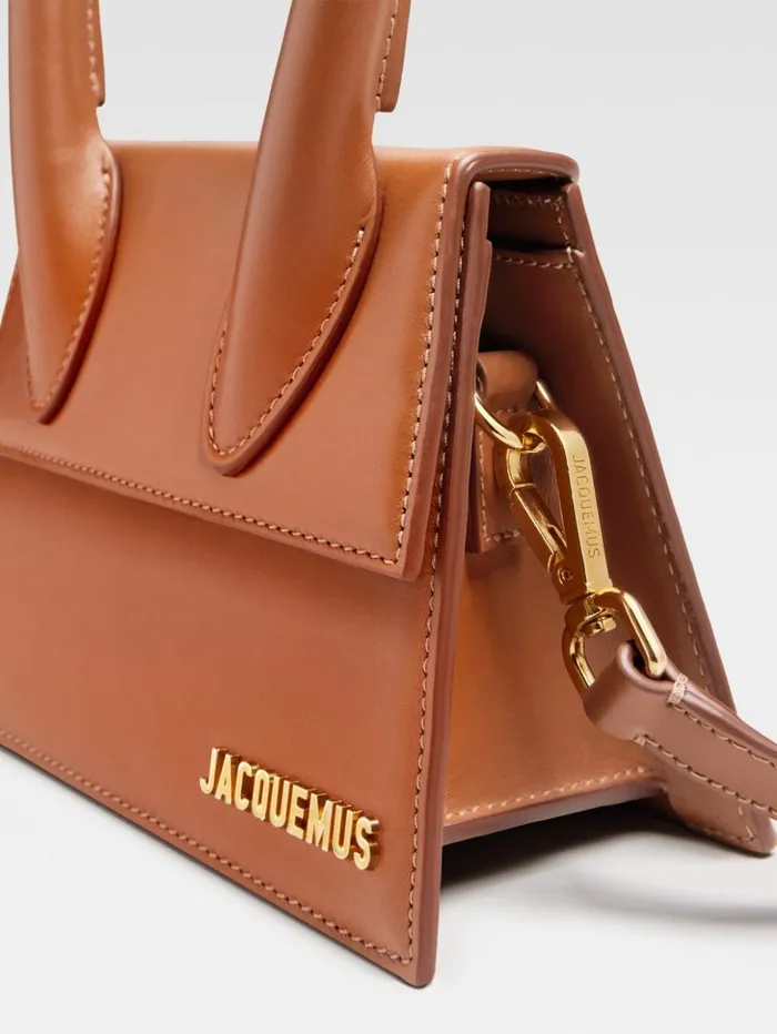 Women Crossbody and Handbags JACQUEMUS The Medium Chiquito Light Brown