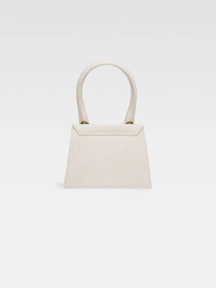 Women Crossbody and Handbags JACQUEMUS The Medium Chiquito Light Greige Women Crossbody and Handbags JACQUEMUS The Medium Chiquito Light Greige