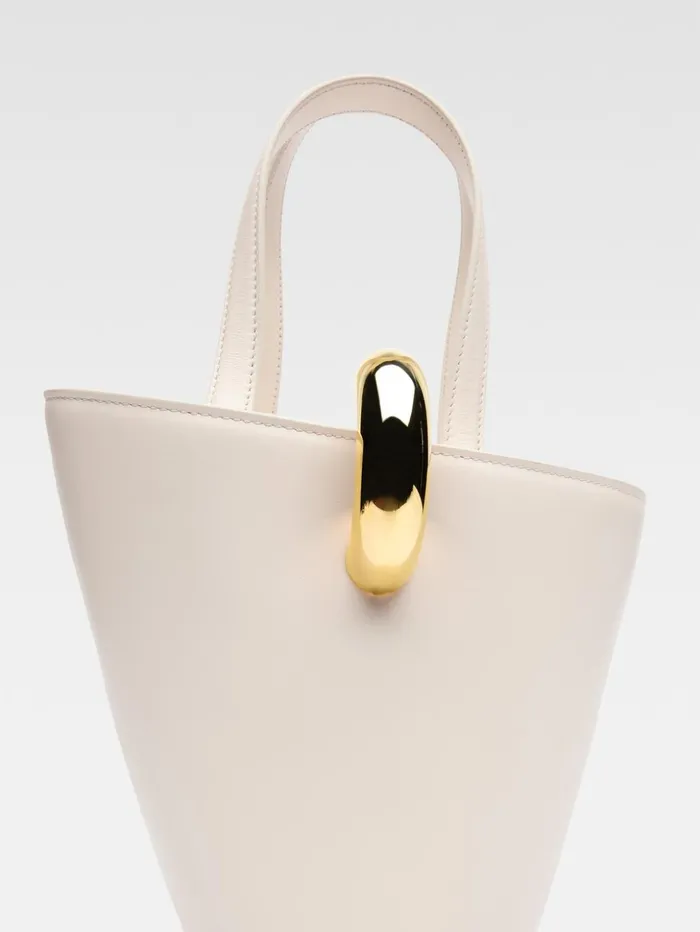 Women Crossbody and Handbags JACQUEMUS The Small Bambola Light Ivory Women Crossbody and Handbags JACQUEMUS The Small Bambola Light Ivory