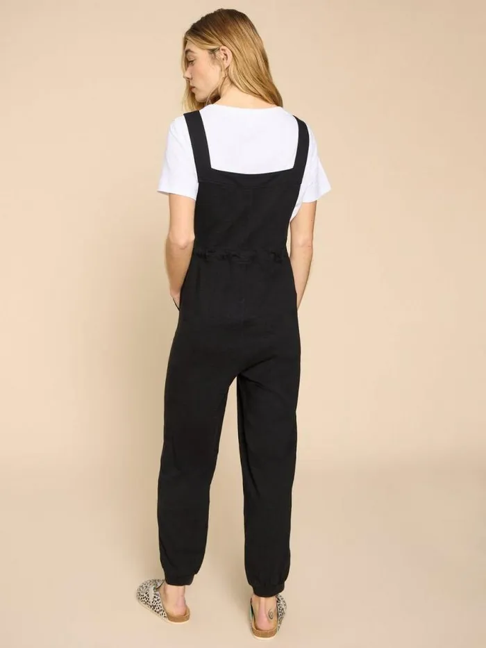 Women Daphne Jersey Dungaree Pure Black White Stuff Dresses Women Daphne Jersey Dungaree Pure Black White Stuff Dresses