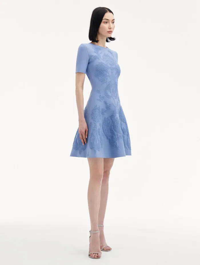 Women Dresses Oscar De La Renta Art Nouveau Knit Dress Aventurine Women Dresses Oscar De La Renta Art Nouveau Knit Dress Aventurine