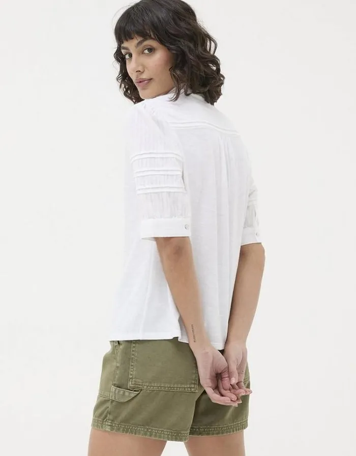 Women FatFace Shirts and Blouses Dani Shirt White