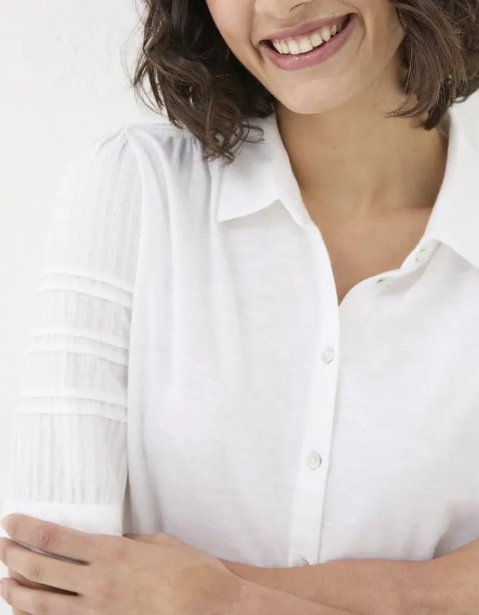 Women FatFace Shirts and Blouses Dani Shirt White