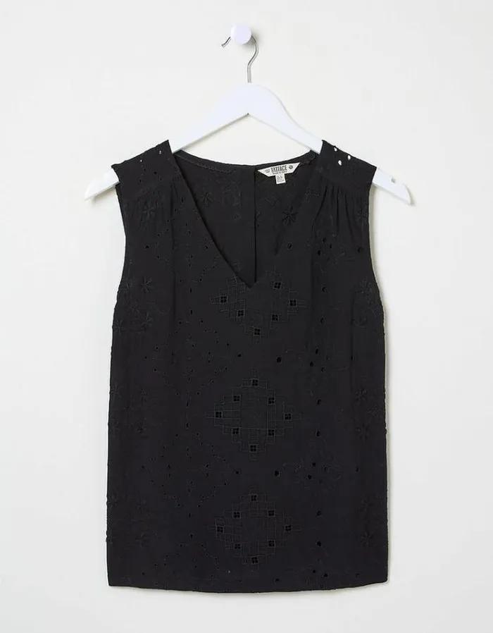 Women FatFace Tops and TShirts Erlea Cami Black