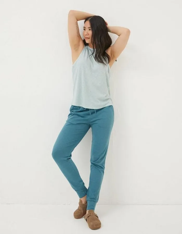 Women FatFace Tops and TShirts Ione Vest Ice Blue