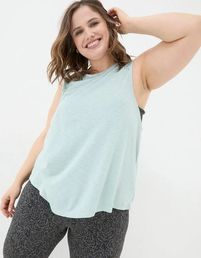 Women FatFace Tops and TShirts Ione Vest Ice Blue