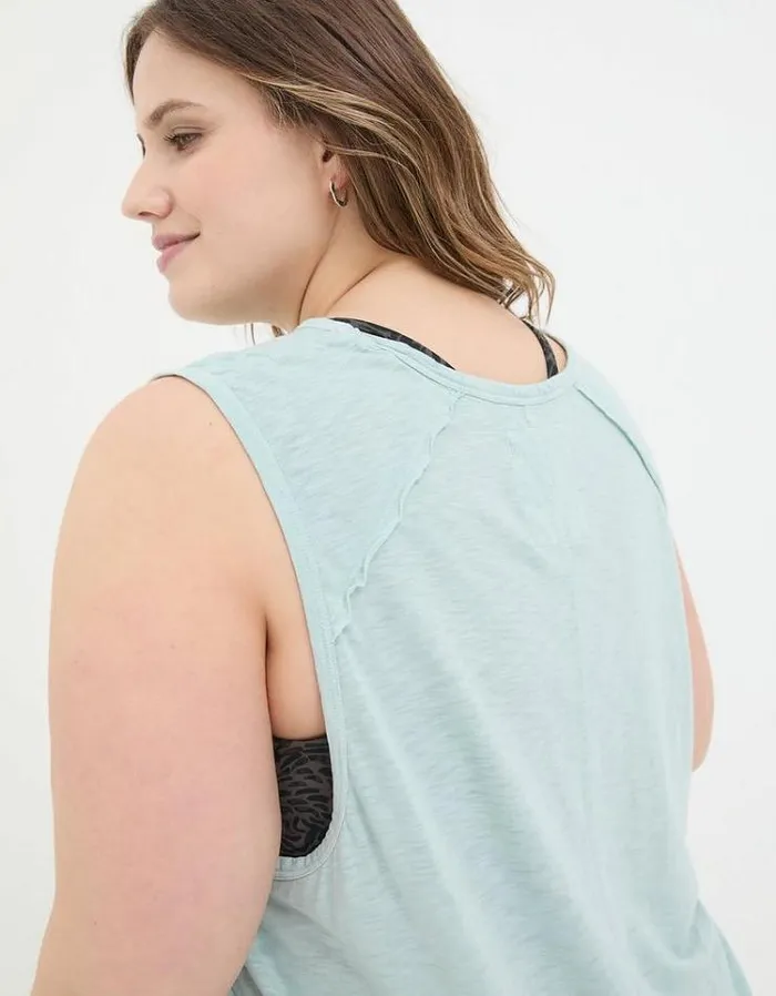 Women FatFace Tops and TShirts Ione Vest Ice Blue