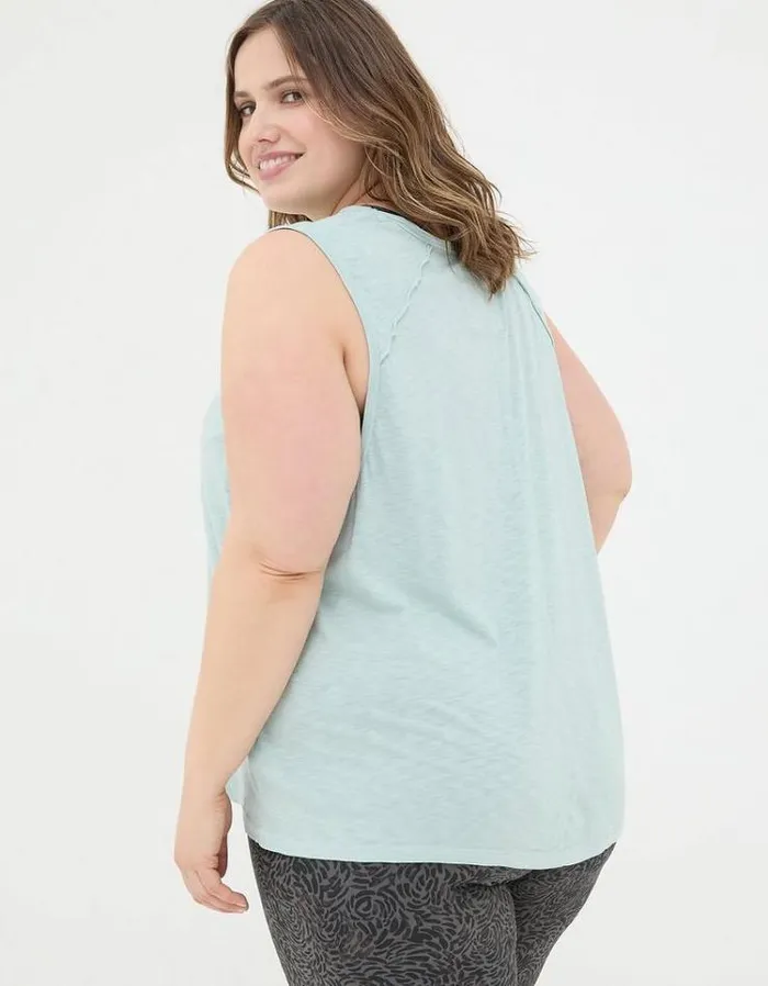 Women FatFace Tops and TShirts Ione Vest Ice Blue