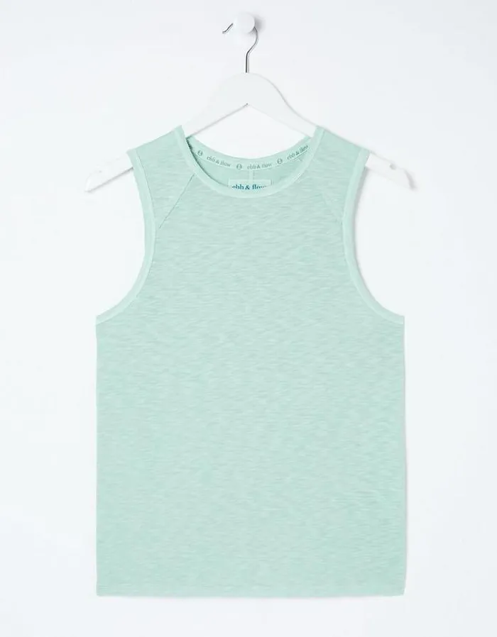 Women FatFace Tops and TShirts Ione Vest Ice Blue