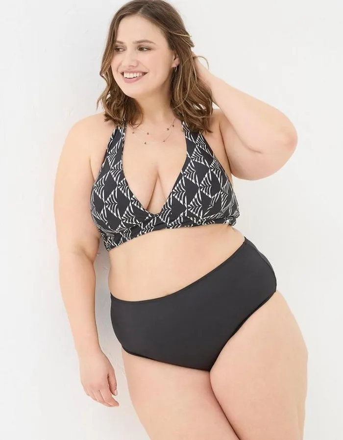 Women FatFace Vacation Shop Nola Swim Boy Shorts Black