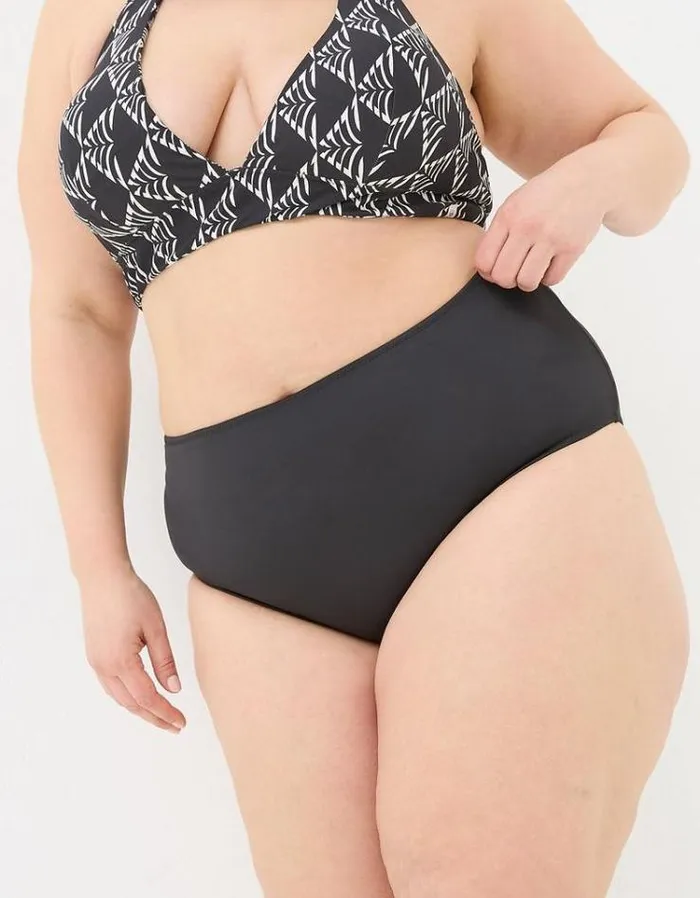 Women FatFace Vacation Shop Nola Swim Boy Shorts Black