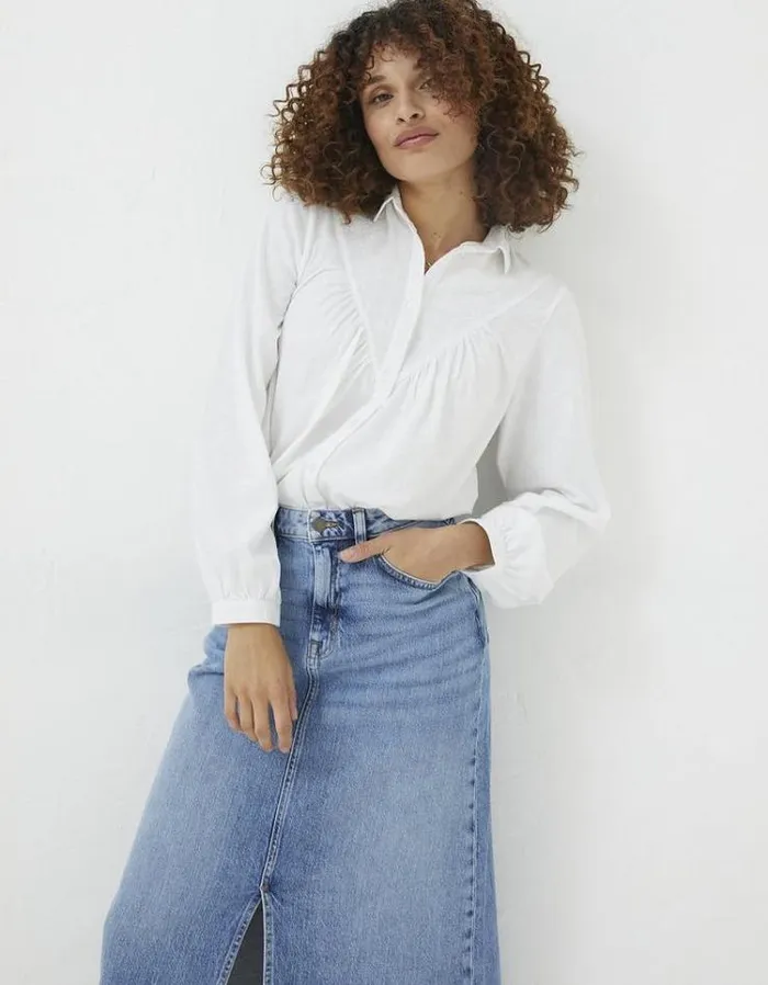 Women FatFace Women039s Sale Ettie Tunic White