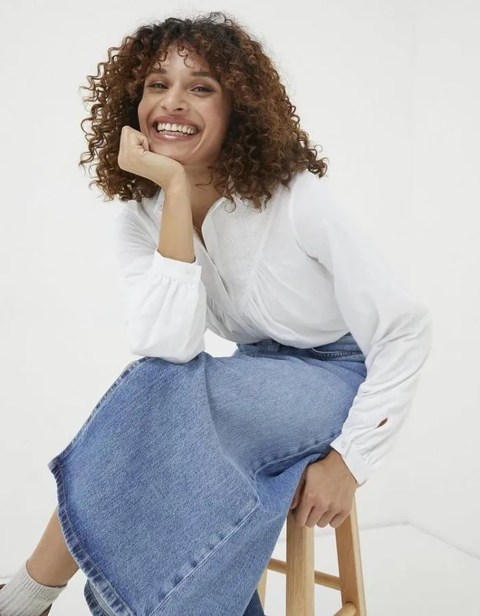 Women FatFace Women039s Sale Ettie Tunic White