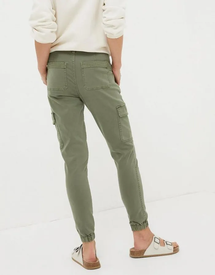 Women FatFace Women039s Sale Hythe Cargo Pants Khaki Green