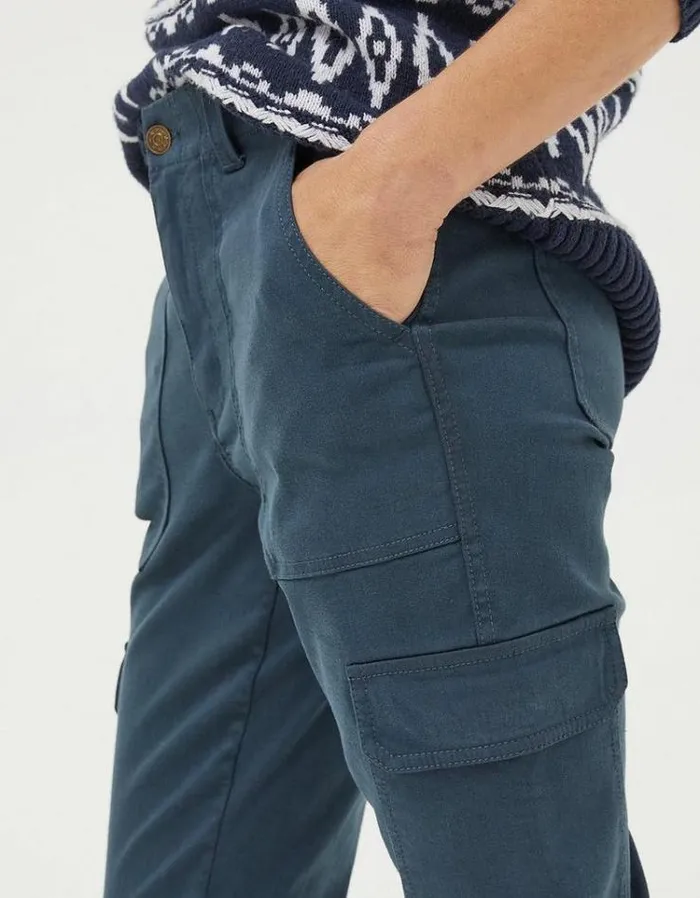 Women FatFace Women039s Sale Hythe Cargo Pants Teal Green