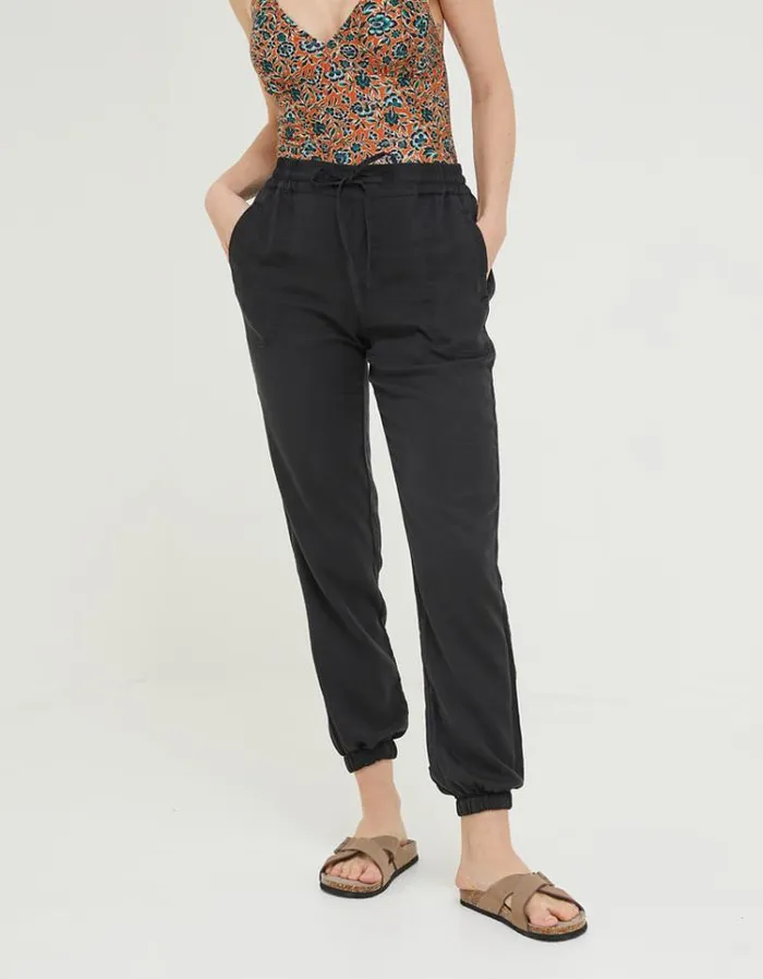 Women FatFace Women039s Sale Lyme Plain Joggers Black