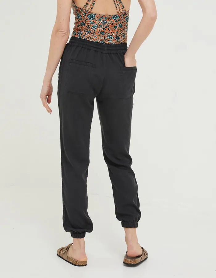 Women FatFace Women039s Sale Lyme Plain Joggers Black