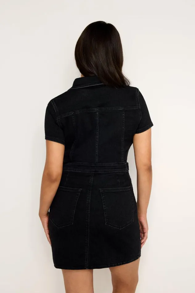 Women GOOD AMERICAN Dresses FIT FOR SUCCESS MINIDRESS Black367