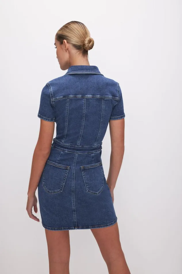 Women GOOD AMERICAN Dresses FIT FOR SUCCESS MINIDRESS Indigo594