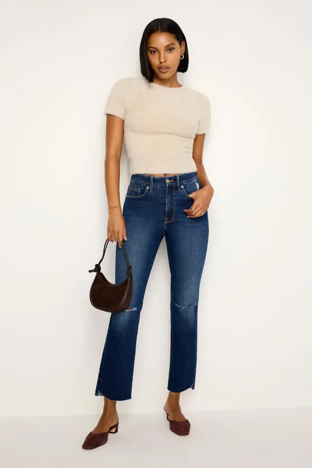 Women GOOD AMERICAN Jeans ALWAYS FITS GOOD LEGS STRAIGHTJEANS Indigo691