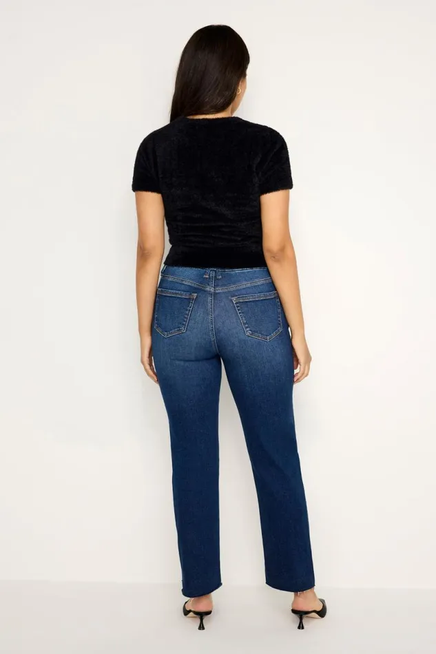 Women GOOD AMERICAN Jeans ALWAYS FITS GOOD LEGS STRAIGHTJEANS Indigo691