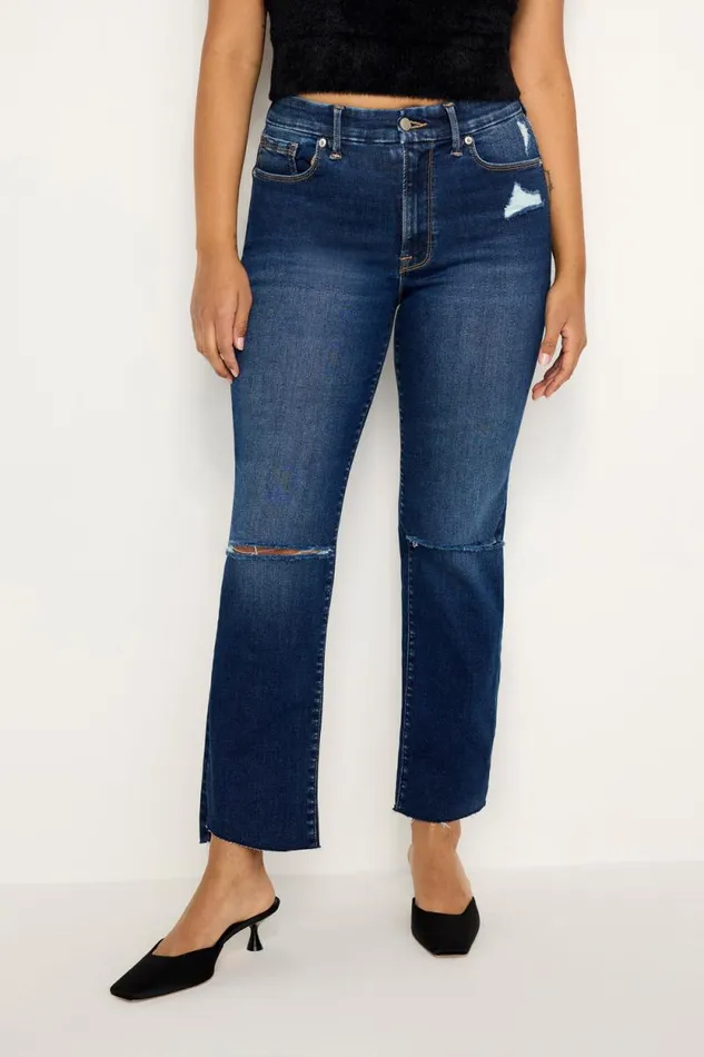 Women GOOD AMERICAN Jeans ALWAYS FITS GOOD LEGS STRAIGHTJEANS Indigo691