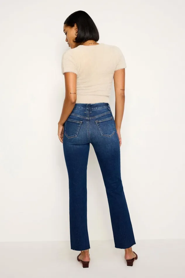 Women GOOD AMERICAN Jeans ALWAYS FITS GOOD LEGS STRAIGHTJEANS Indigo691