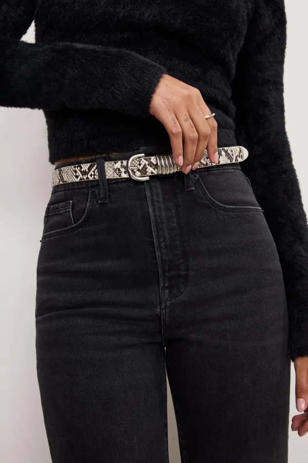 Women GOOD AMERICAN Jeans GOOD BOY STRAIGHT CROPPEDJEANS Black324
