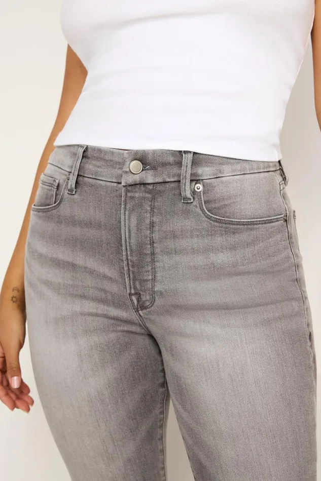 Women GOOD AMERICAN Jeans GOOD CLASSIC BOOTCUT LIGHT COMPRESSIONJEANS Black336