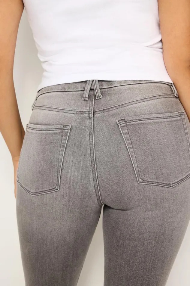 Women GOOD AMERICAN Jeans GOOD CLASSIC BOOTCUT LIGHT COMPRESSIONJEANS Black336