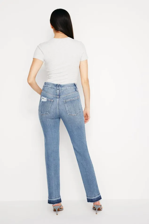 Women GOOD AMERICAN Jeans GOOD CLASSIC SLIM STRAIGHTJEANS Indigo662